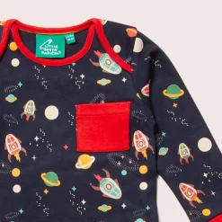 Little Green Radicals - Outer Space Organic T-Shirt & Jogger Playset