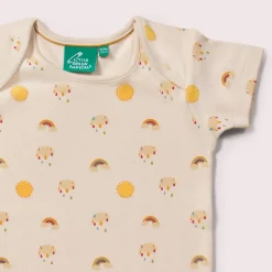 Little Green Radicals - Sunshine and Rainbows Baby Bodies Set - 2 Pack