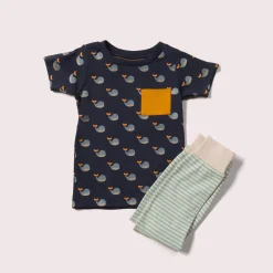 Little Green Radicals - Whale Song T-Shirt & Jogger Playset