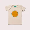 Little Green Radicals - You Are My Sunshine Applique Short Sleeve T-Shirt