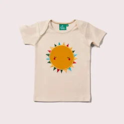 Little Green Radicals - You Are My Sunshine Applique Short Sleeve T-Shirt