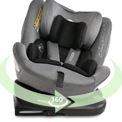 Lorelli PHOENIX i-Size ISOFIX 360 Car Seat – Grey