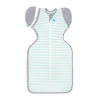 Love To Dream - Swaddle UP - Original - 1.0 TOG - Large - Mint Stripe