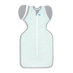 Love To Dream - Swaddle UP - Original - 1.0 TOG - Large - Mint Stripe