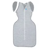 Love To Dream - Swaddle UP - Original - 1.0 TOG - Large - Grey Stripe