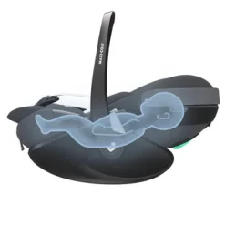 Maxi Cosi Pebble 360 PRO2 Car Seat - Twillic Graphite