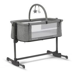 Miniuno Sleeptite Plus Co-Sleeper Crib - Grey Melange