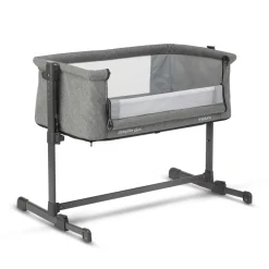 Miniuno Sleeptite Plus Co-Sleeper Crib - Grey Melange