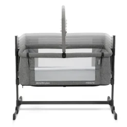 Miniuno Sleeptite Plus Co-Sleeper Crib - Grey Melange