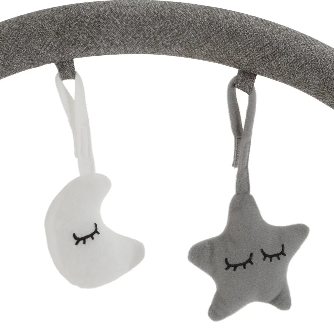 Miniuno Sleeptite Plus Co-Sleeper Crib - Grey Melange