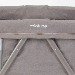 Miniuno SwiftFold Crib - Grey