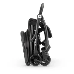 MiniUno TouchFold Stroller – Black Herringbone