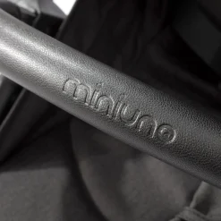 MiniUno TouchFold Stroller – Black Herringbone