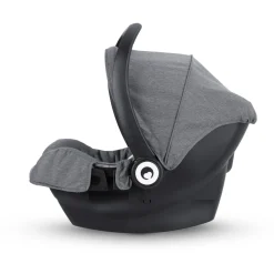Miniuno Touchfold Travel System - Grey Herringbone