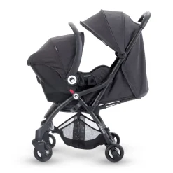 Miniuno Touchfold Travel System - Black Herringbone