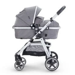 Miniuno Toura Travel System - Grey Herringbone