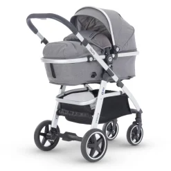 Miniuno Toura Travel System - Grey Herringbone