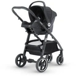Miniuno Toura Travel System - Black Herringbone