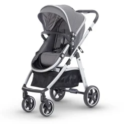 Miniuno Toura Travel System - Grey Herringbone