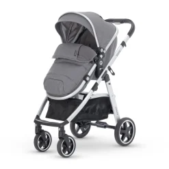 Miniuno Toura Travel System - Grey Herringbone