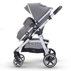 Miniuno Toura Travel System - Grey Herringbone