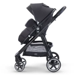 Miniuno Toura Travel System - Black Herringbone