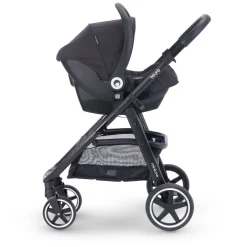 Miniuno Toura Travel System - Black Herringbone