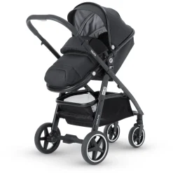 Miniuno Toura Travel System - Black Herringbone