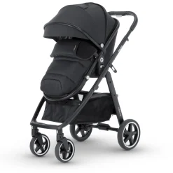 Miniuno Toura Travel System - Black Herringbone