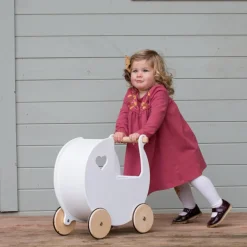 Moover - Dolls Pram Off White