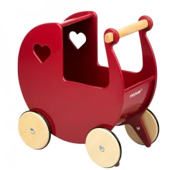 Moover - Dolls Pram Red MDF