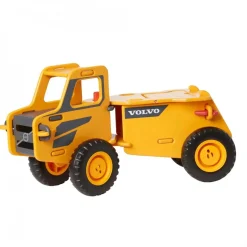Moover - Wooden Ride On Dump Truck Yellow Volvo