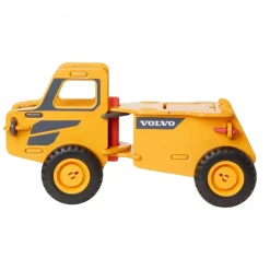 Moover - Wooden Ride On Dump Truck Yellow Volvo