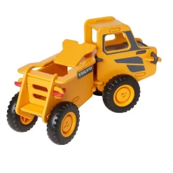 Moover - Wooden Ride On Dump Truck Yellow Volvo