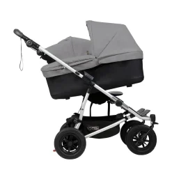 Mountain Buggy - 2 carrycots for twins - Silver