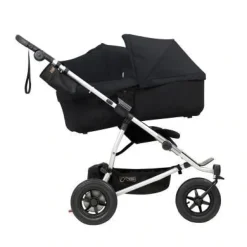 Mountain Buggy - 2 carrycots for twins  - Black