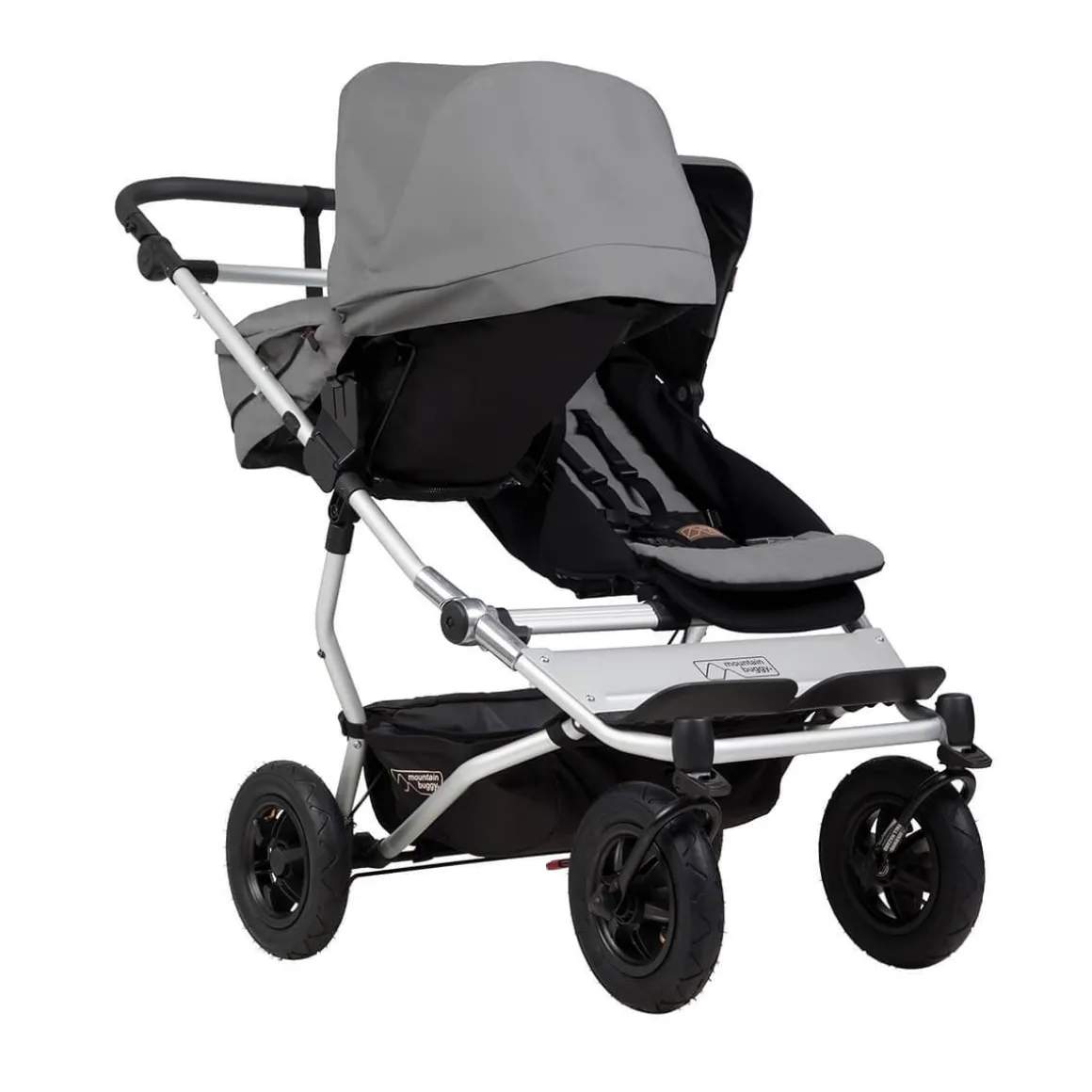 Mountain Buggy Duet Carrycot Plus - Silver
