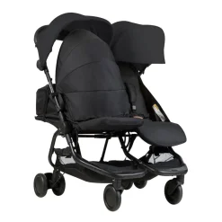 Mountain Buggy Nano Duo Pushchair - Black