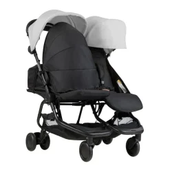 Mountain Buggy Nano Duo Pushchair - Silver