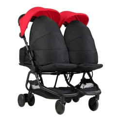 Mountain Buggy Nano Duo Pushchair - Ruby