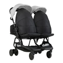 Mountain Buggy Nano Duo Pushchair - Silver