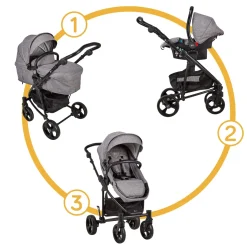 My Child Vamos Travel System - Grey