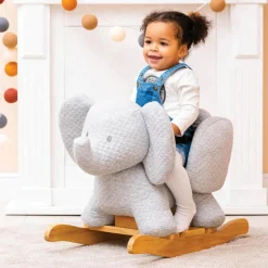 Nattou Tembo - Cotton Elephant Rocker