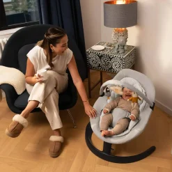 Nuna LEAF Grow Rocker - Granite