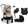 Nuna TRIV NEXT Pushchair (2024) + CARI + TODL NEXT Travel System - Biscotti