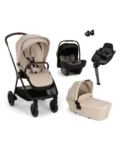 Nuna TRIV NEXT Pushchair (2024) + PIPA NEXT Travel System - Biscotti