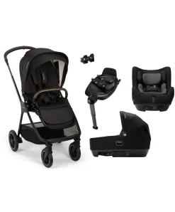 Nuna TRIV NEXT Pushchair (2024) + CARI + TODL NEXT Travel System - Caviar