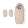 Nuna Winter Footmuff, Gloves & Bag - Biscotti