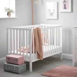 OBaby Bantam Cot - White