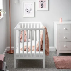 OBaby Bantam Cot - White